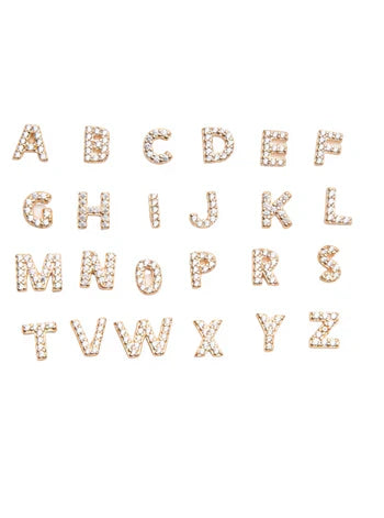 Initialled Earring