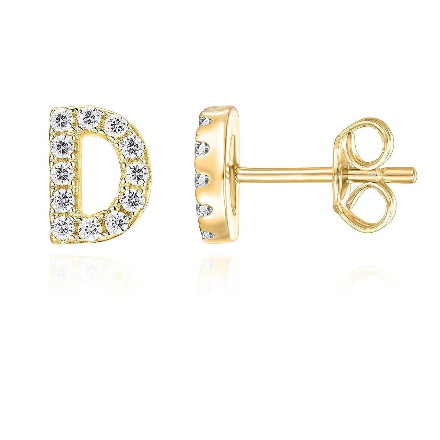 Initialled Earring