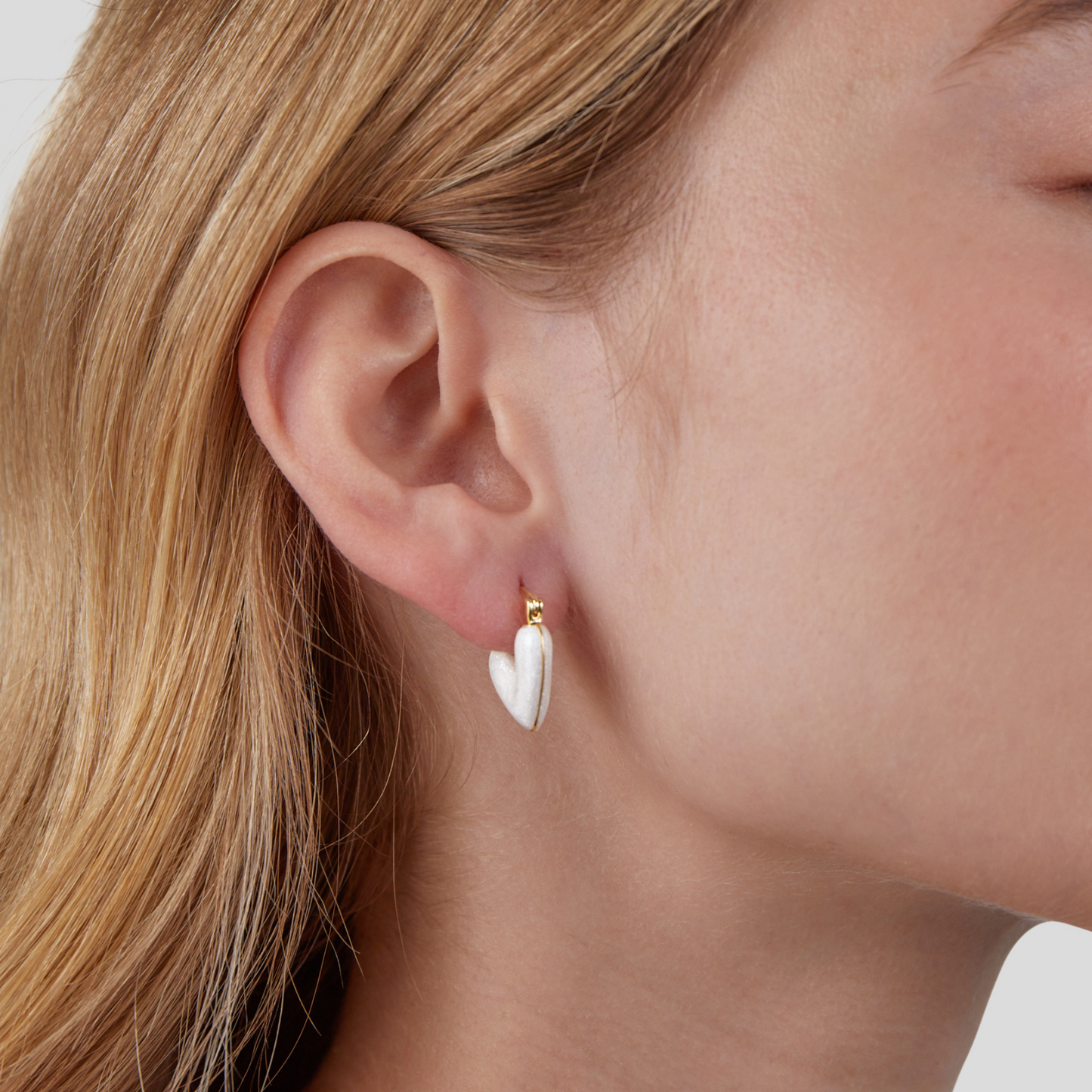PURE LOVE HEART EARRINGS