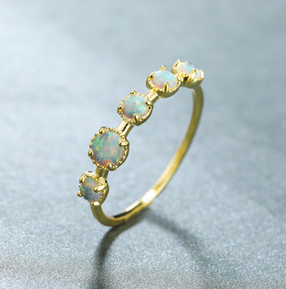 TIFFANY OPAL STONE RING