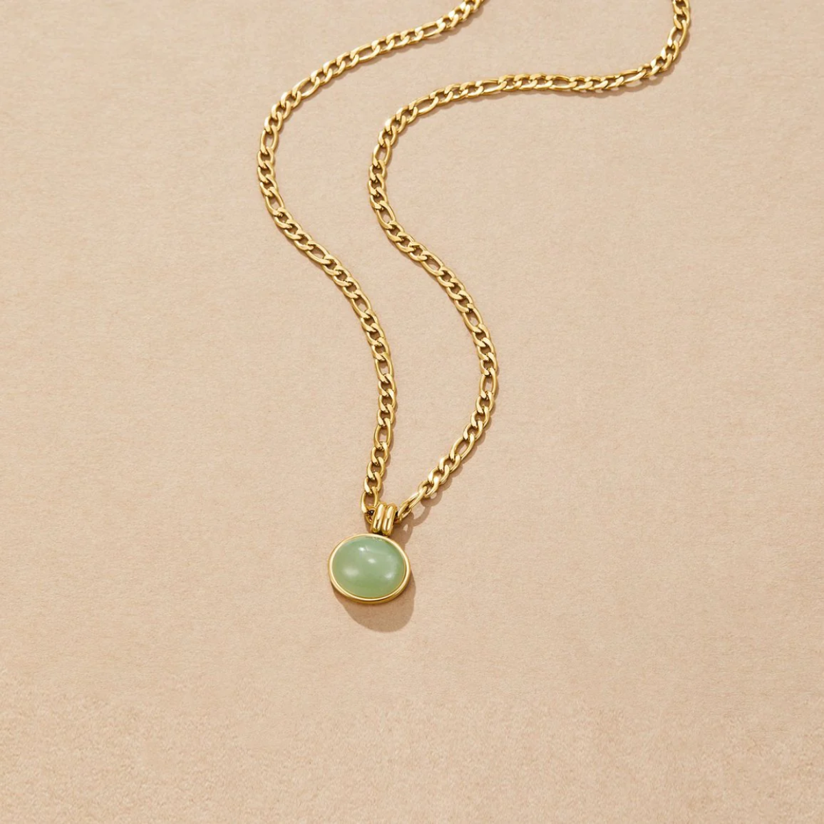 LIZA JADE PENDANT NECKLACE