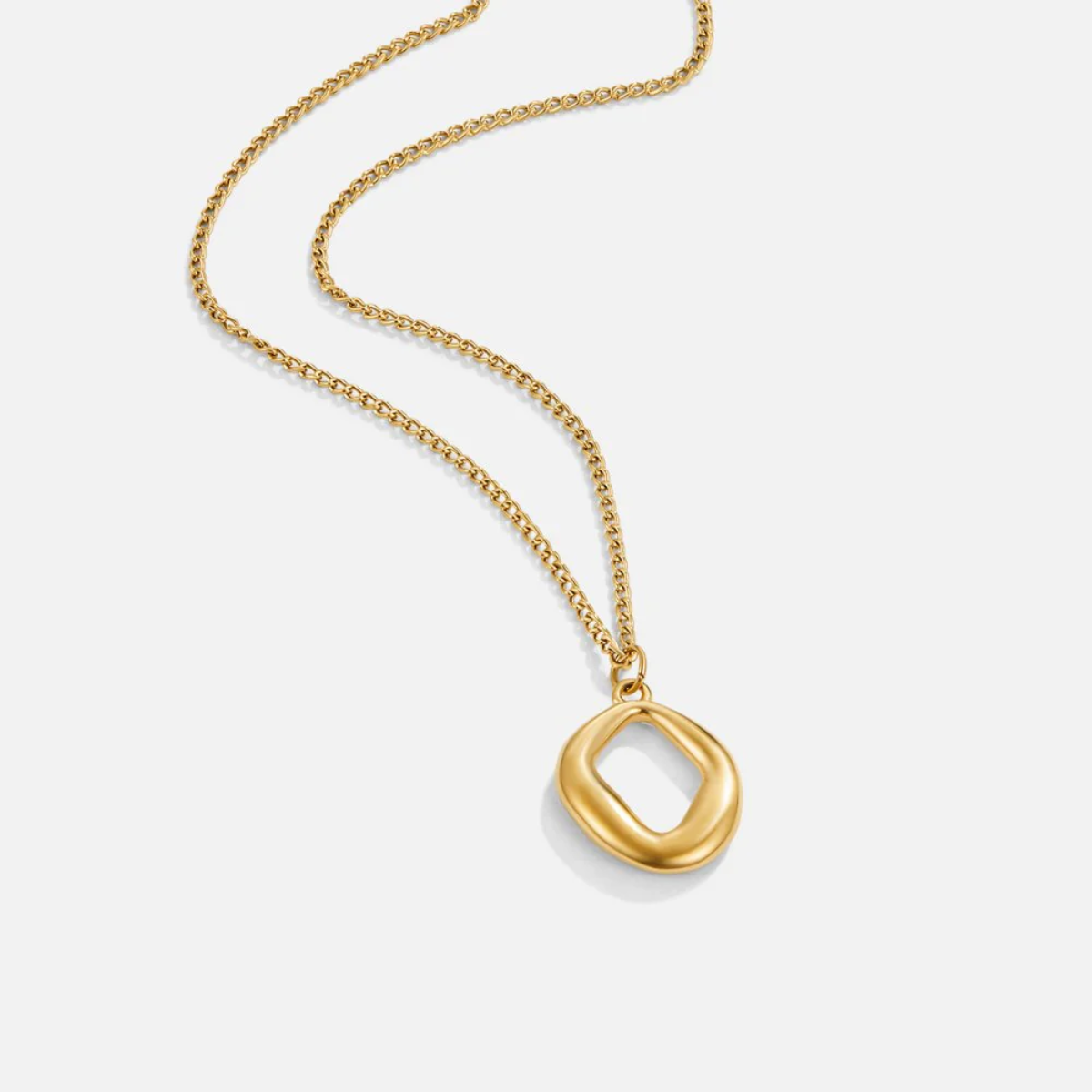 ZOLA GEOMETRIC GOLD NECKLACE