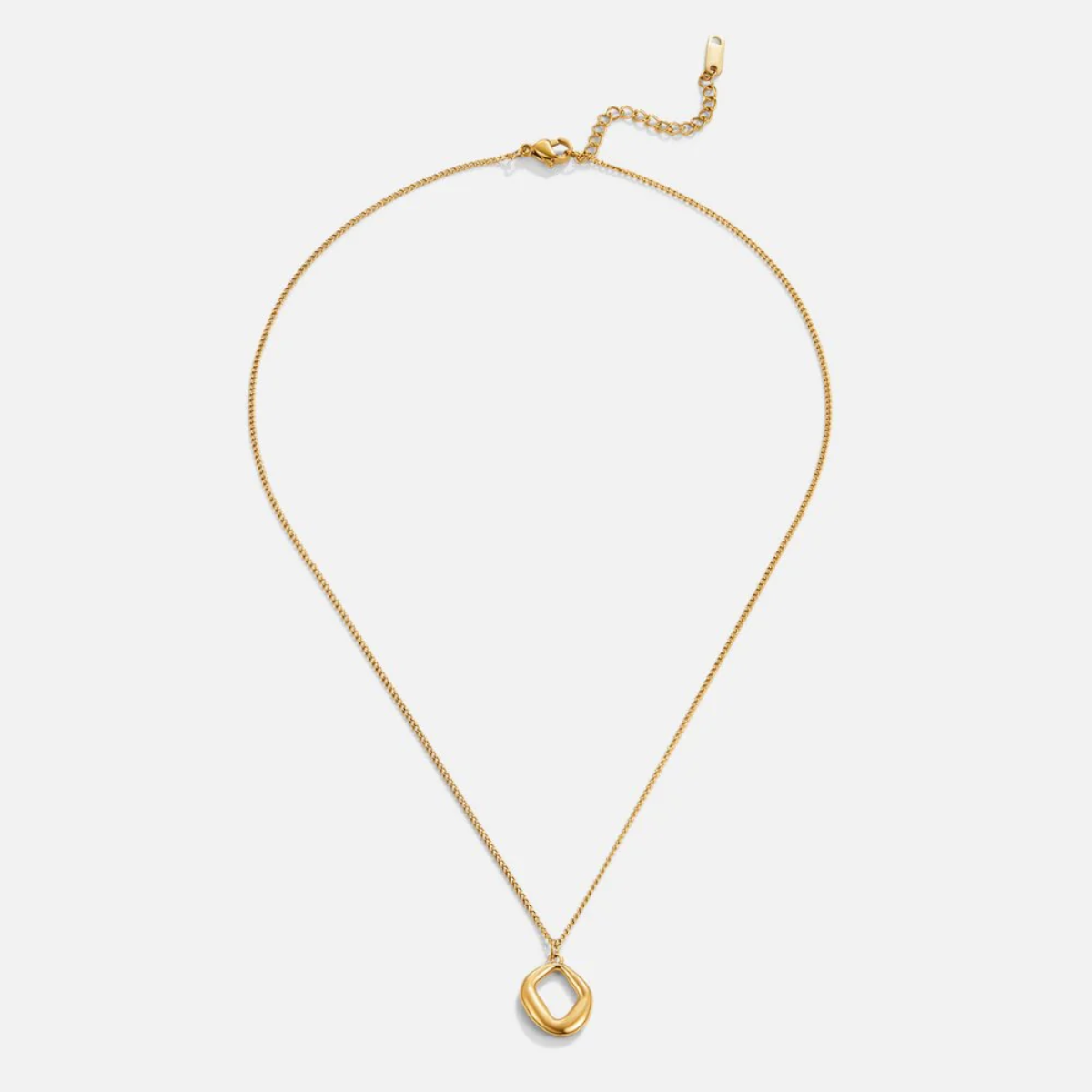 ZOLA GEOMETRIC GOLD NECKLACE