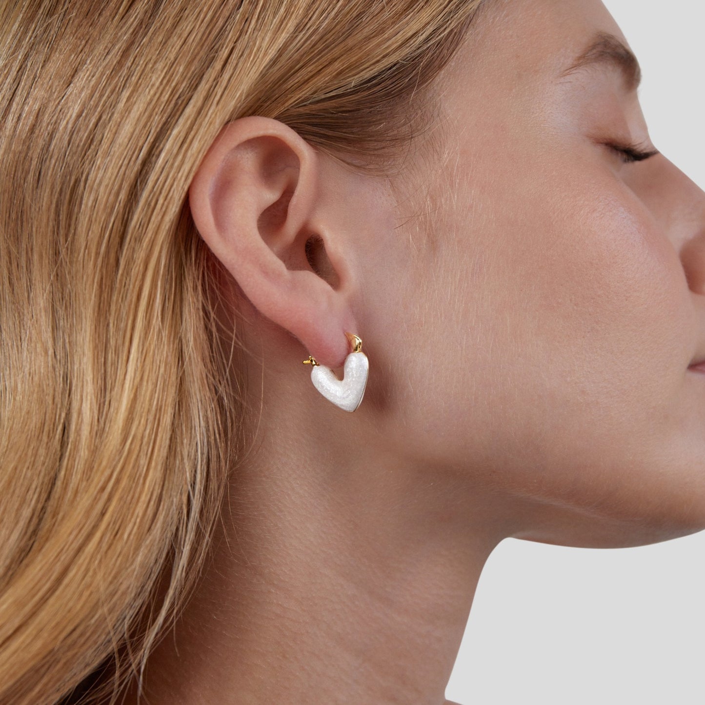 PURE LOVE HEART EARRINGS