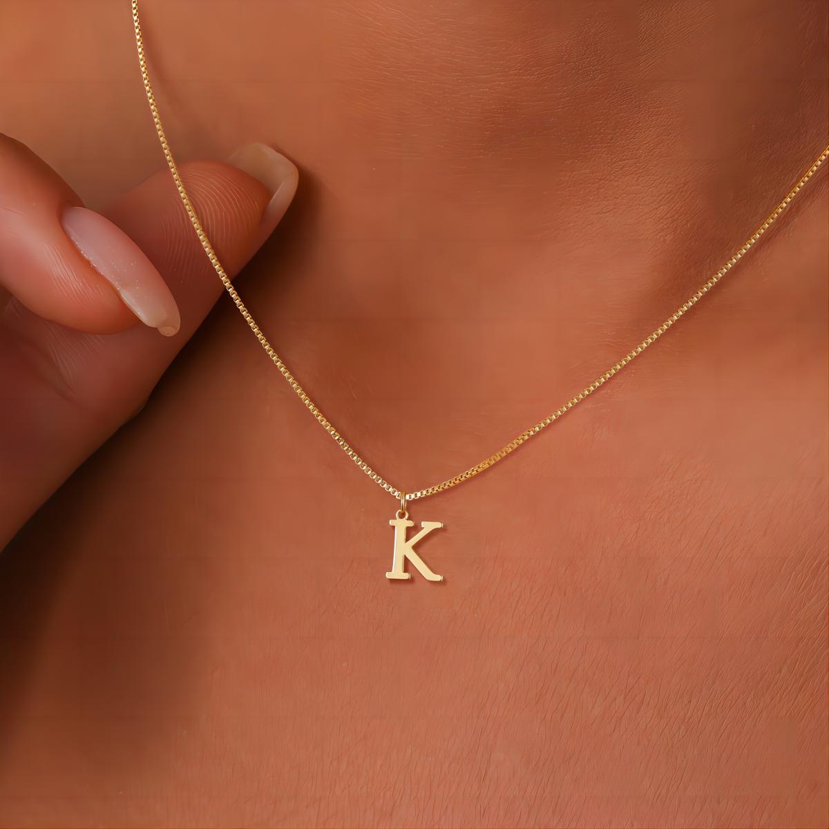 Necklace with Initials