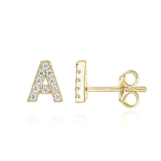 Initialled Earring