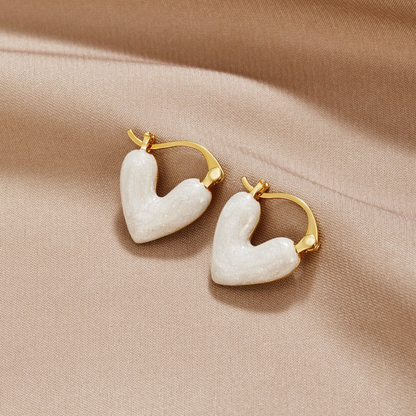 PURE LOVE HEART EARRINGS