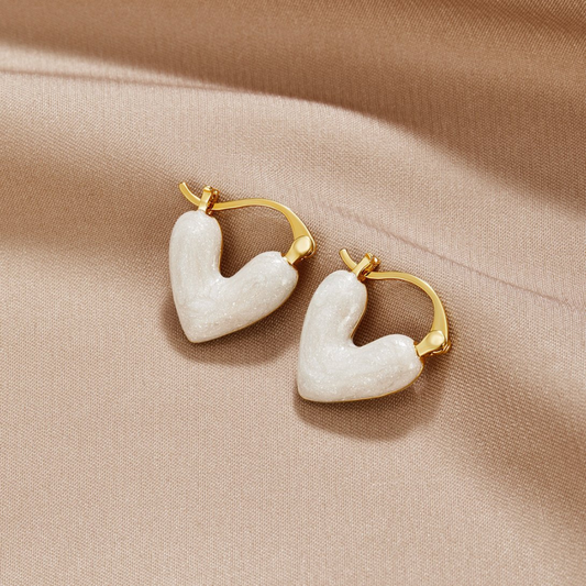 PURE LOVE HEART EARRINGS