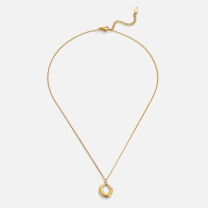 ZOLA GEOMETRIC GOLD NECKLACE